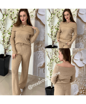 Conjunto Helena Bege 